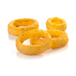 Crispy Tempura Onion Rings 1/2"