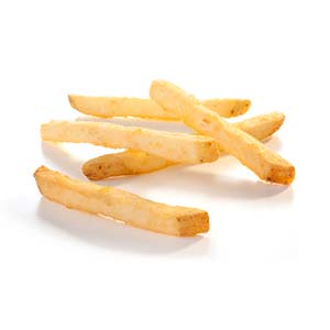 7/16" STRAIGHT CUT FRIES, SKIN-ON