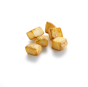 Dark Red Norland Chunky Diced, Skin-On