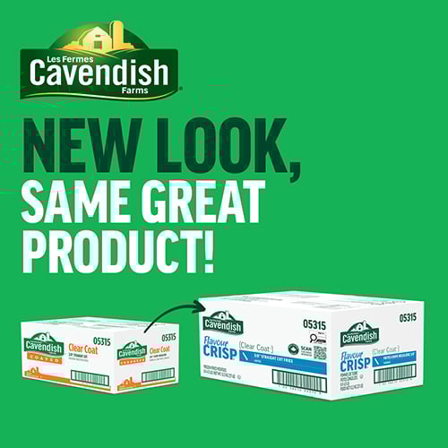 3/8" STRAIGHT CUT FRIES - box