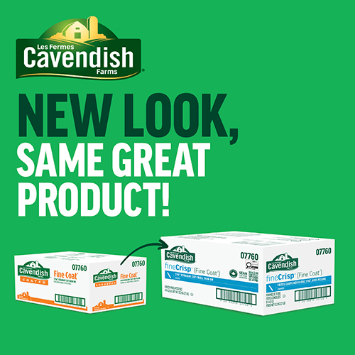 7/16" STRAIGHT CUT FRIES, SKIN-ON - box