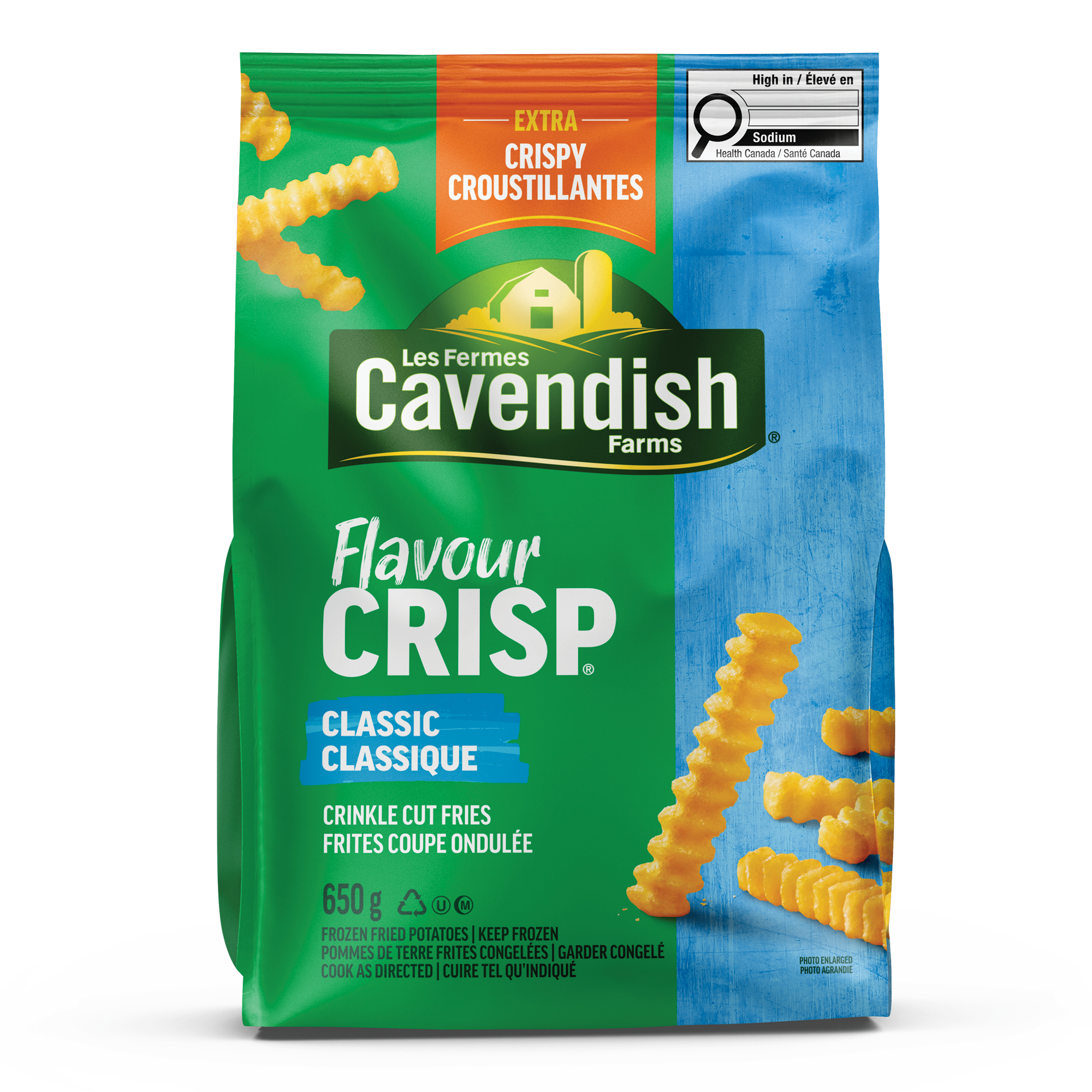 Classic Crinkle Cut Fries