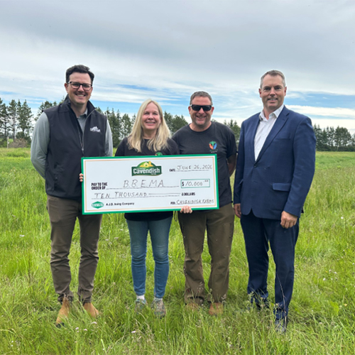 Cavendish Farms Announces Partnership with the Bedeque Bay Environmental Management Association to Develop an Outdoor Educational Space