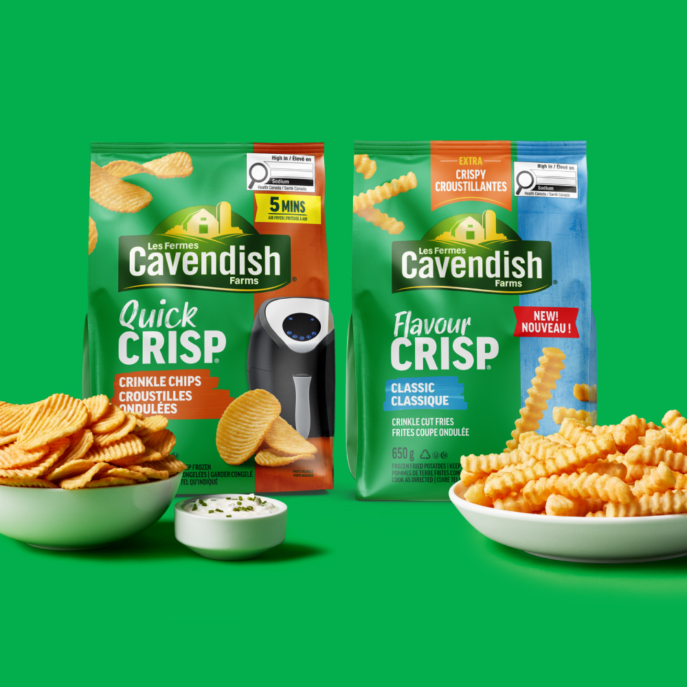 Cavendish Farms launches two exciting twists on familiar classics