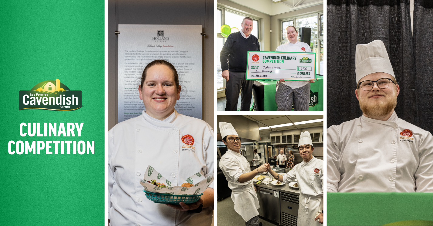 Cavendish Culinary Competition winner, Melanie Wood and other participants of the event